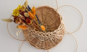 Petit panier de décoration formation vannerie d'osier proche d'Aix-en-Provence en PACA