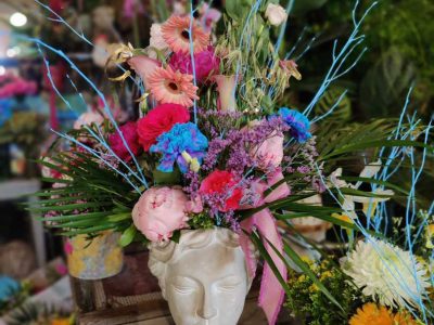 Création de Marion pendant la formation fleuriste à Toulouse en Haute Garonne