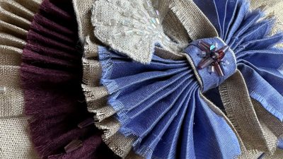 Création atelier création de bijoux textiles