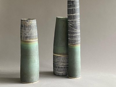 Créations d'Irène pendant la formation céramique et poterie à Paris