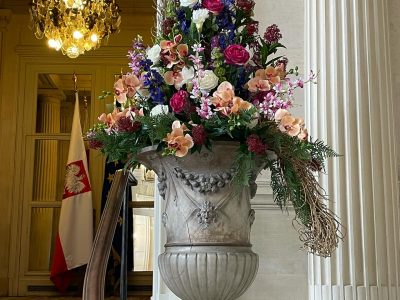Décoration dans le 11ème pendant la formation fleuriste à Paris en Ile-de-France
