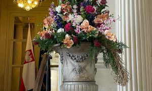 Décoration dans le 11ème pendant la formation fleuriste à Paris en Ile-de-France