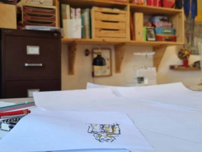 Dessin pendant la formation couture, stylisme et modélisme à Toulouse en Haute-Garonne