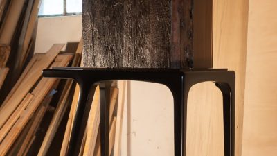 Meuble en bois fait par Andrew Hemus, ébéniste vers Toulouse qui propose des stages