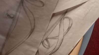 Plan au cours du stage d'ébénisterie proche de Revel