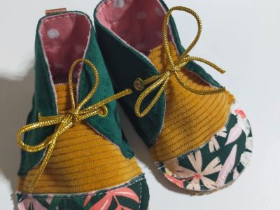 Chaussons enfants formation Couture proche de Tours : métiers de la mode et vêtement flou