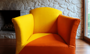 Fauteuil moderne pendant la formation tapissier décorateur proche Gironde