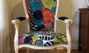 Fauteuil pendant la formation tapissier garnisseur dans l'Hérault en Occitanie
