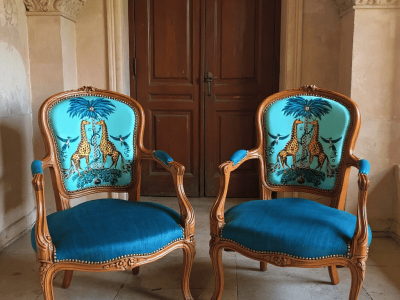 Fauteuils pendant la formation tapissier d'ameublement vers Toulouse en Haute Garonne