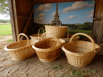 Formation à la vannerie d'osier autour de Paris en Ile de France