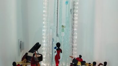 Groupe de musiciens en fusing pour le stage de fusing dans le Gers