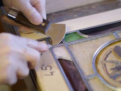 Formation vitrailliste et vitrail dans le Perche