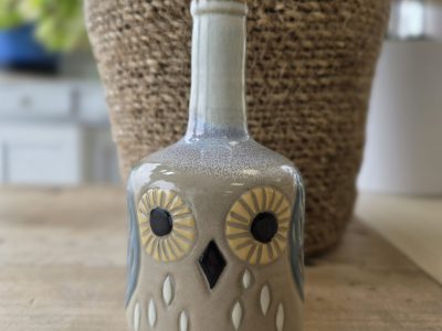 Hibou au cours de la formations céramique et poterie avec une céramiste en Vendée vers Nantes