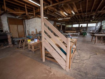 Rampe d'escalier Formation Ébéniste proche d'Angoulême