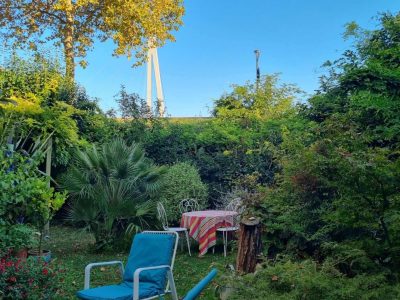 Jardin pendant la formation couture avec une styliste à Toulouse