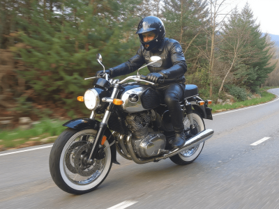 Moto pendant la formation mécanique moto