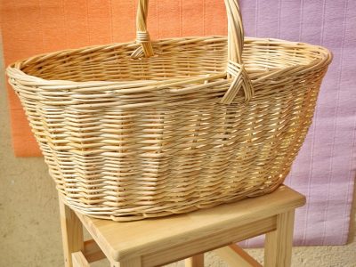 Panier en osier formation vannerie d'osier proche d'Aix-en-Provence