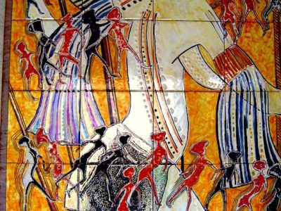 Panneau formation Décoration en Céramique dans le lot