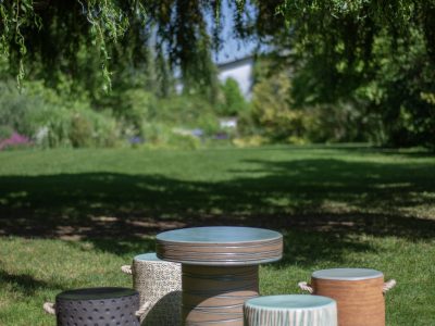 Tabourets et table formation Tournage en Céramique à Giroussens