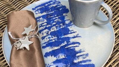 Cadeau pour Noël fait pendant le stage en céramique avec Nathalie