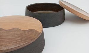 Plats au cours de la formation tournage céramique et poterie avec une céramiste vers Caen en Normandie