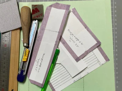 Outils de maroquinerie pendant la formation sellerie vers Paris en Ile-de-France