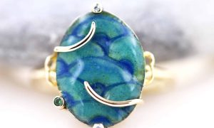 Bague or jaune Art Nouveau Formation Bijoutier option Bijouterie Joaillerie à Nantes