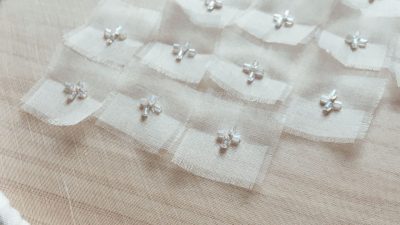 Broderie atelier création de bijoux textiles