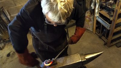 Enroulement stage immersif ferronnerie d'art
