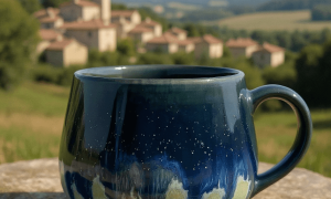 Tasse pendant la formation céramique avec une céramiste en Dordogne