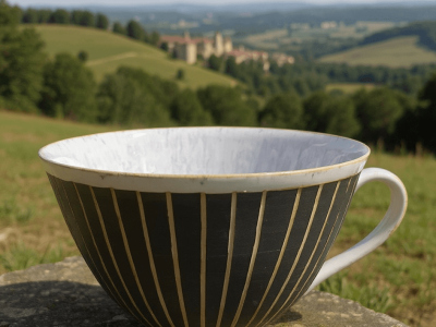 Tasse pendant la formation céramique et poterie vers Périgueux