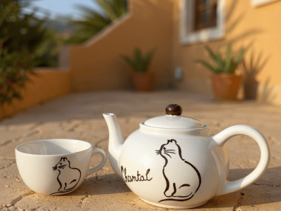 Théière pendant la formation céramique à Nice en PACA