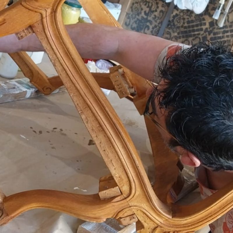 Meuble de Blandine restauratrice de meuble en Bretagne