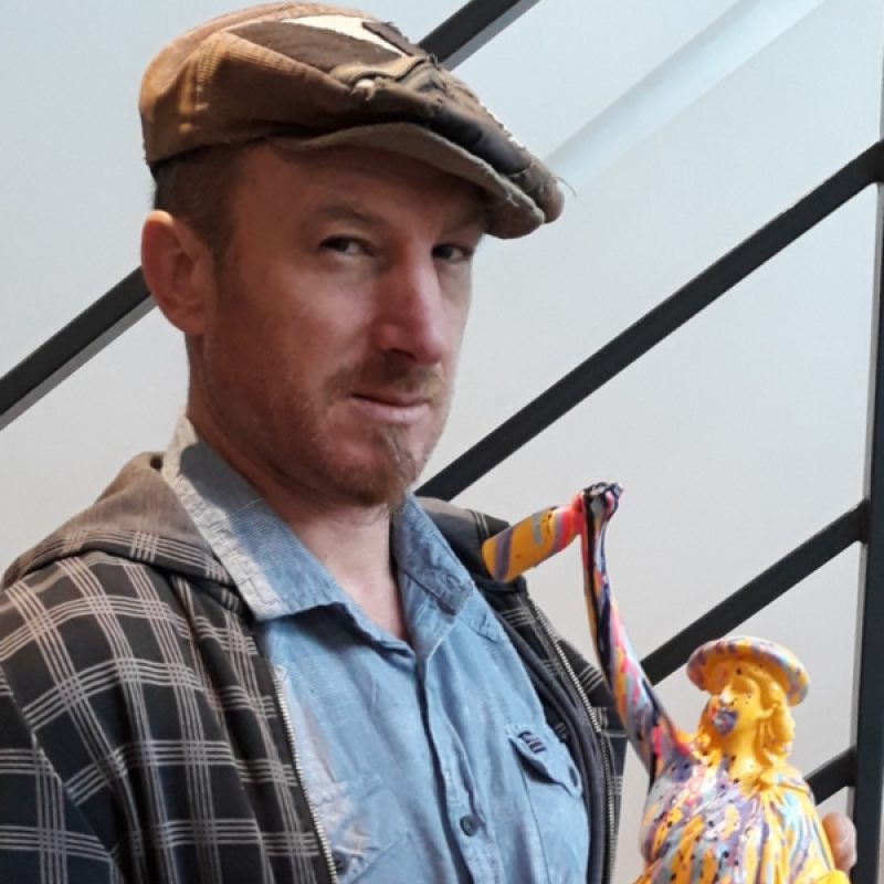 Williams Raynaud artiste peintre à l'aérographe