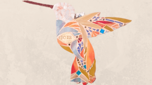 Colibri joie orange atelier Mosaïque : Crée votre Colibri