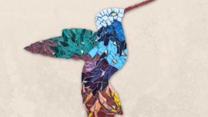 Colibri arc-en-ciel atelier Mosaïque : Crée votre Colibri