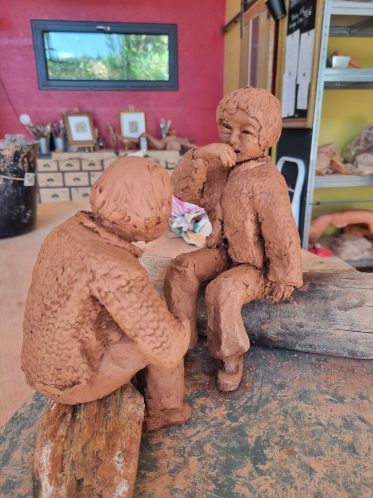 Stage de sculpture en terre glaise sur 2 jours