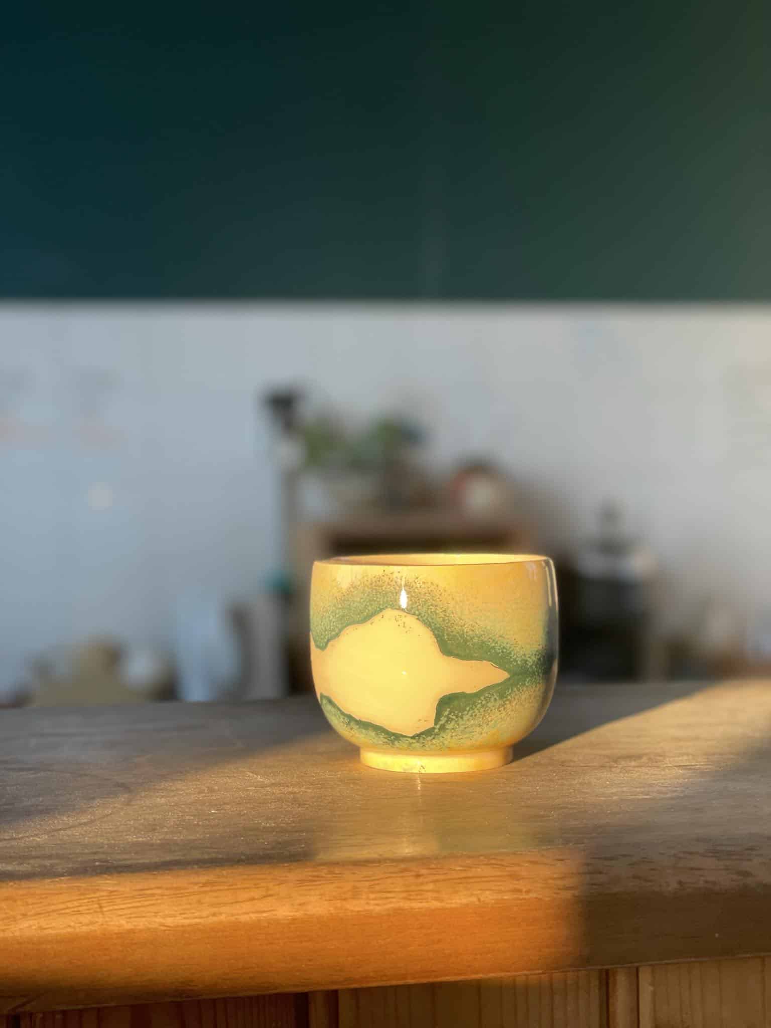 Tasse faite pendant le stage d'immersion en céramique