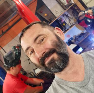 Hervé Coignoux, soudeur