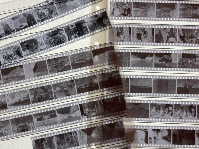 Atelier de développement de film en noir et blanc