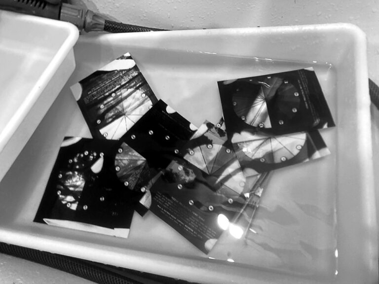 Atelier tirage photographies noir et blanc